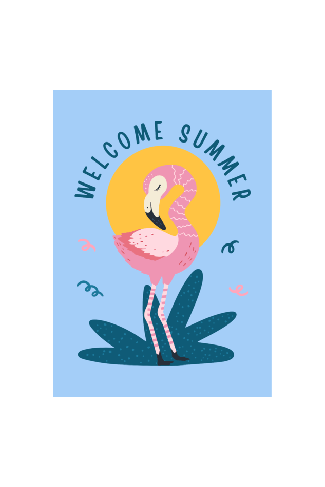 Superr Pets Poster Welcome Summer | Wall Poster