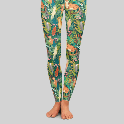 Superr Pets Printed Leggings Jungle Theme | Printed Legging