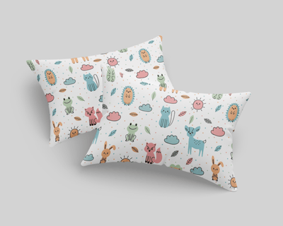 Superr Pets Printed Pillow Cover 18x28 / Set Of 2 Pet-tacular | Printed Pillow Cover