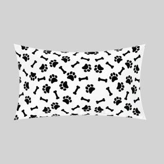 Superr Pets Printed Pillow Cover 18x28 / Single Canine Footprints | Printed Pillow Cover