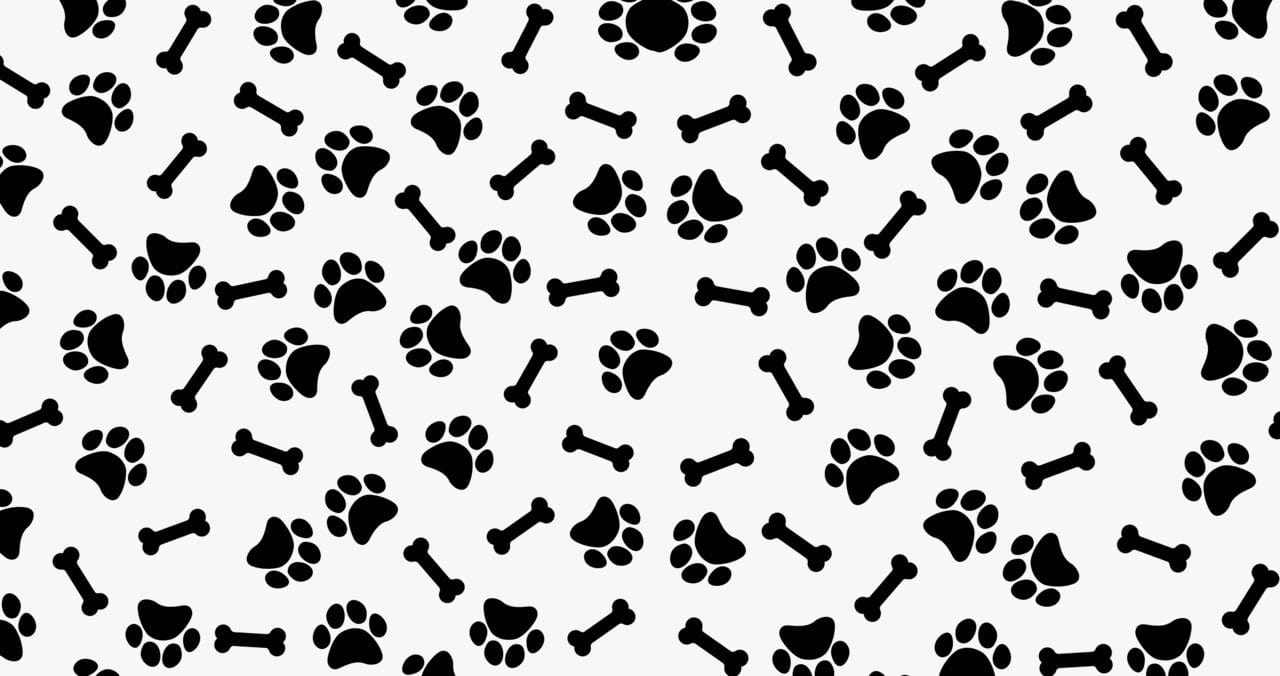 Superr Pets Printed Pillow Cover Canine Footprints | Printed Pillow Cover