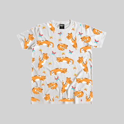 Superr Pets Printed T-Shirt Feline Frenzy | Printed T-Shirt