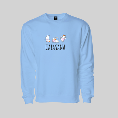 Superr Pets Sweatshirt Sweatshirt / Baby Blue / S Catasana | Sweatshirt