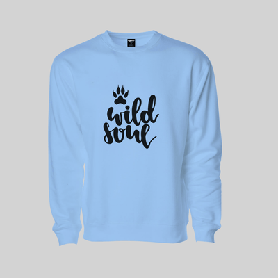 Superr Pets Sweatshirt Sweatshirt / Baby Blue / S Wild Soul | Sweatshirt
