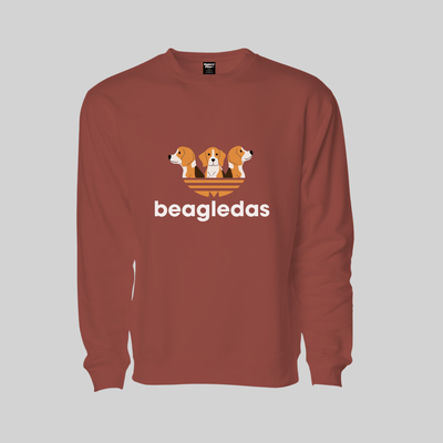 Superr Pets Sweatshirt Sweatshirt / Coral / S Beagledas | Sweatshirt