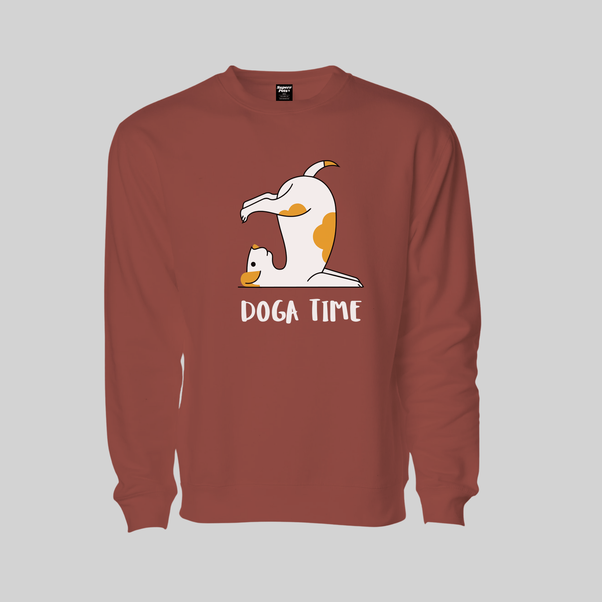 Superr Pets Sweatshirt Sweatshirt / Coral / S Dogatime | Sweatshirt