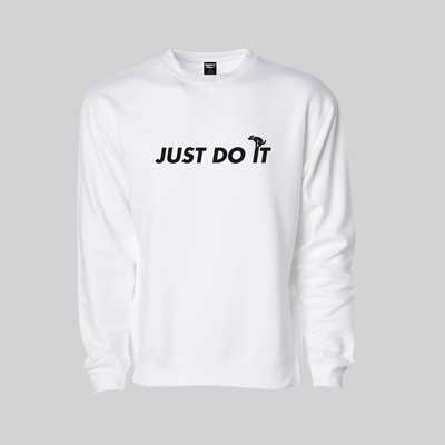 Superr Pets Sweatshirt Sweatshirt / White / S Just Do It | Sweatshirt