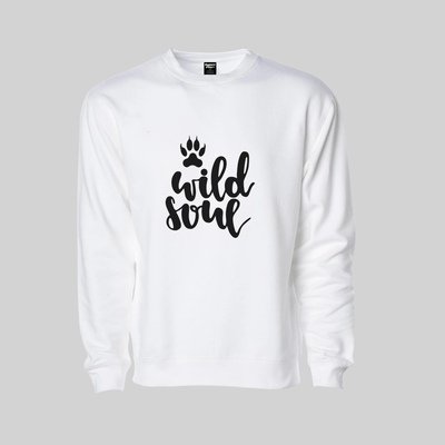 Superr Pets Sweatshirt Sweatshirt / White / S Wild Soul | Sweatshirt