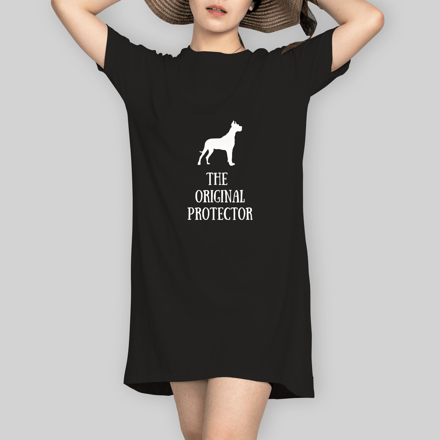 Superr Pets T-Shirt Dress T-Shirt Dress / Black / M The Original Protector | T-Shirt Dress