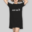 Superr Pets T-Shirt Dress T-Shirt Dress / Black / S Just Do It | T-Shirt Dress