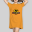 Superr Pets T-Shirt Dress T-Shirt Dress / Golden Yellow / S Size Isn't Everything | T-Shirt Dress