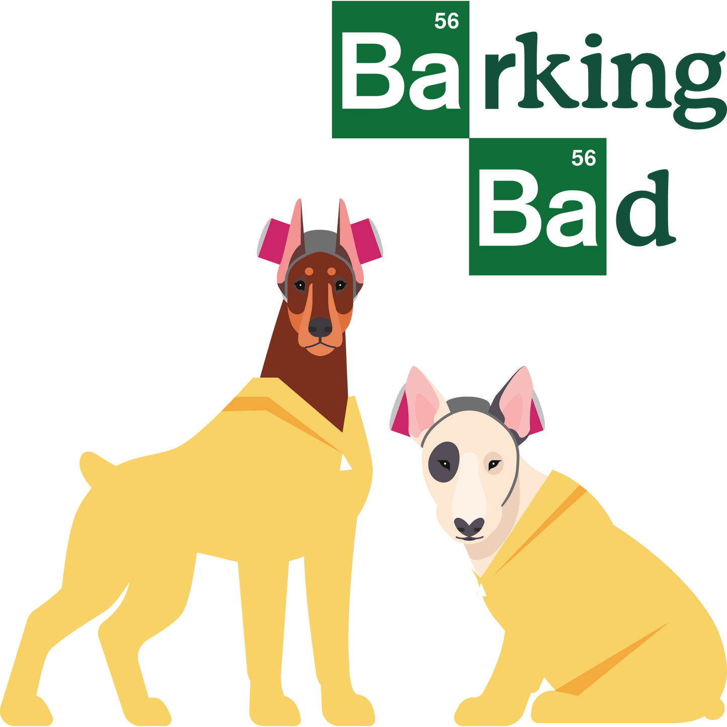 Superr Pets Totebag Barking Bad | Canvas Totebag