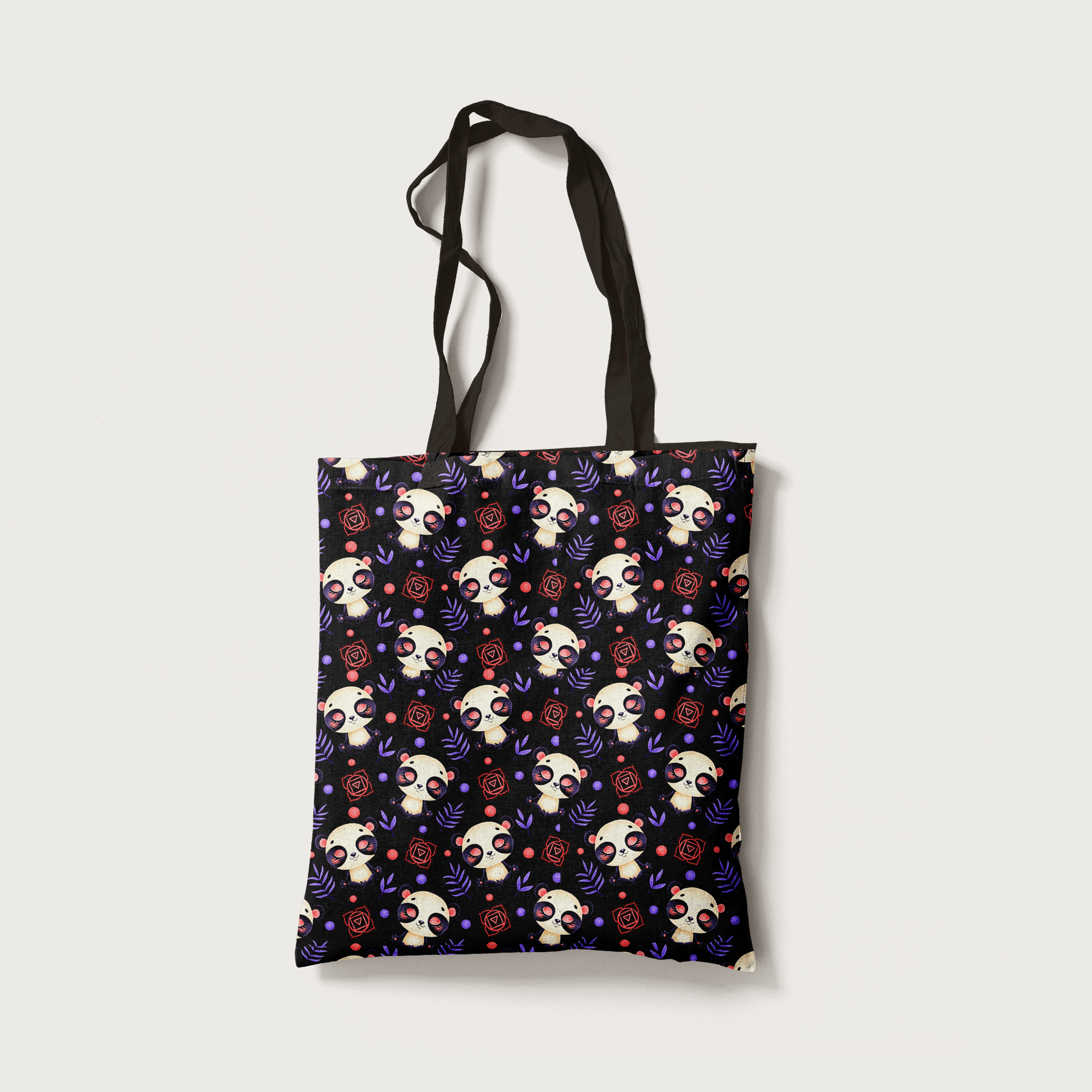 Superr Pets Totebag Black Galactic Hound | Canvas Totebag