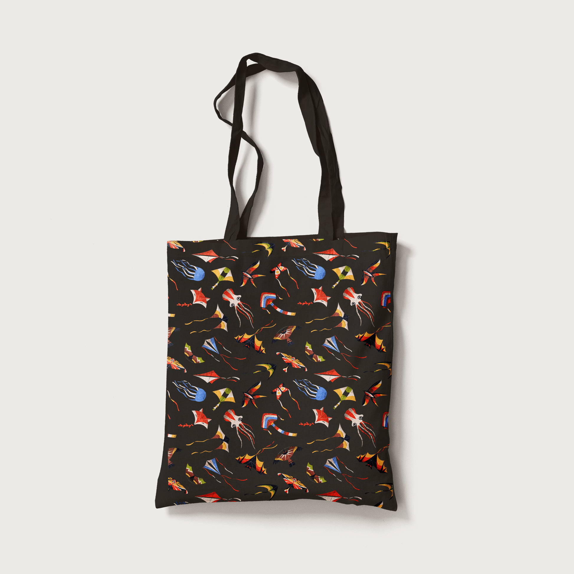 Superr Pets Totebag Black Oceanic Wonders | Canvas Totebag